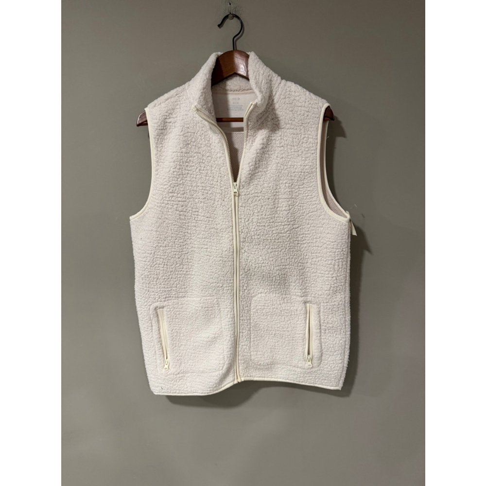 Aerie Cream Sherpa Vest